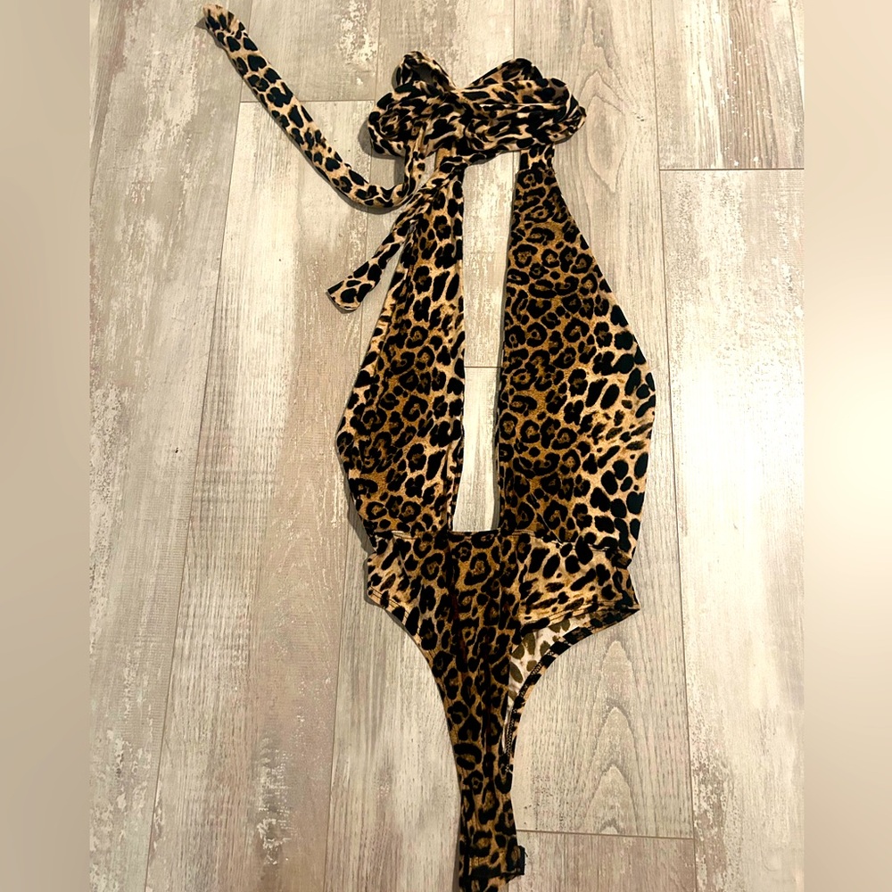 Leopard bodysuit